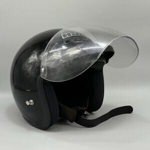 HJC CL-5 Motorcycle Scooter Helmet w/ Visor Size XXL Black Snell Dot M95